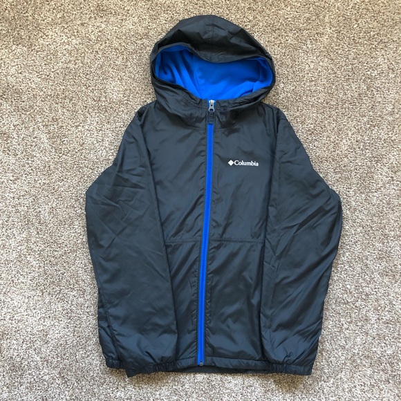 center ridge lined windbreaker